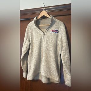 Buffalo Bills 1/4 zip sweater XL